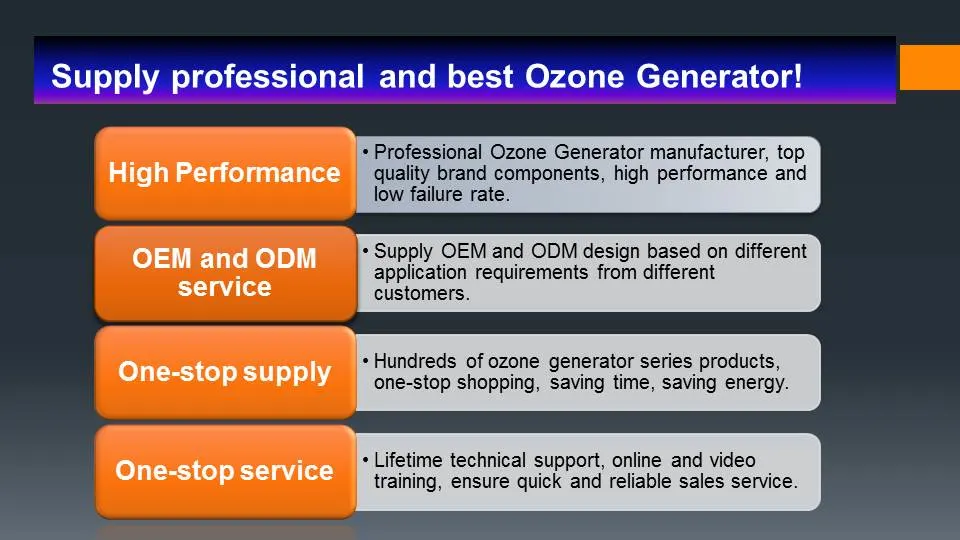 Commercial Water-Cooled Ozone Disinfection Equipment for Semiconductor Industry, Aquaculture, Hospital Purification, and Waste Gas Treatment