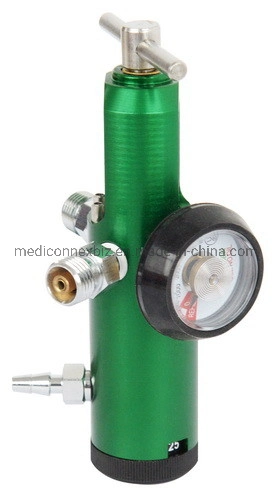 Bullnose Click Style Oxygen Regulator with Handwheel