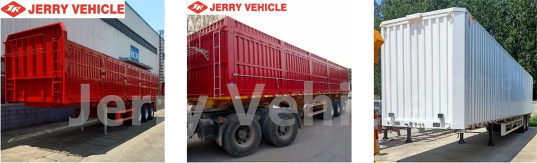 Heavy Duty 2 Axle Jerry Vehicle Car Carrier Semi Truck Trailer for Sale