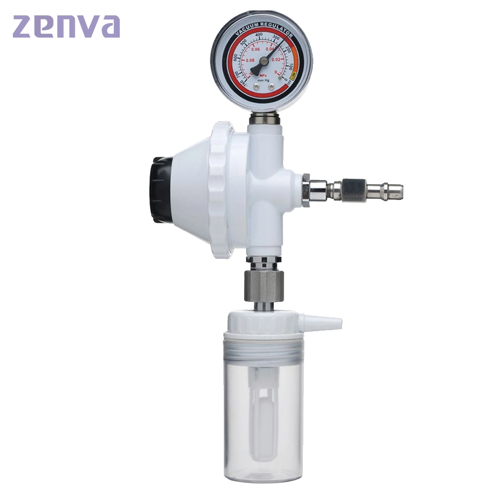 Hospital Medical Vacuum Suction Bottle Oxygen Regulator Gas