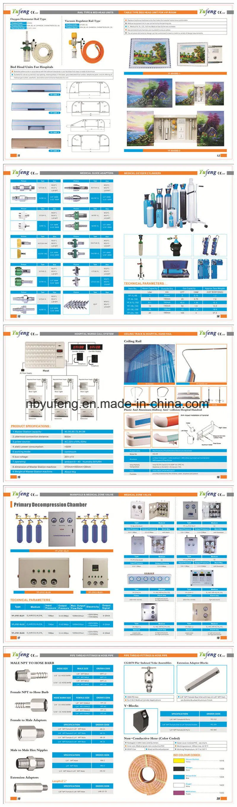 Hot Sale High Quality Low Price Hospital Medical Bull Nose Type Medical Oxygen Regulator