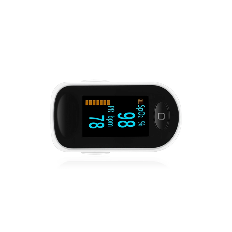 Four Direction Adjustable Finger Pulse Oximeter SpO2 Monitor Fingertip Oxygen Monitor