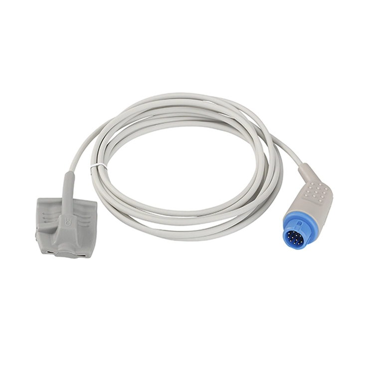 Medical Soft SpO2 Sensor with Finger Tip Compatible for Philips 8pin