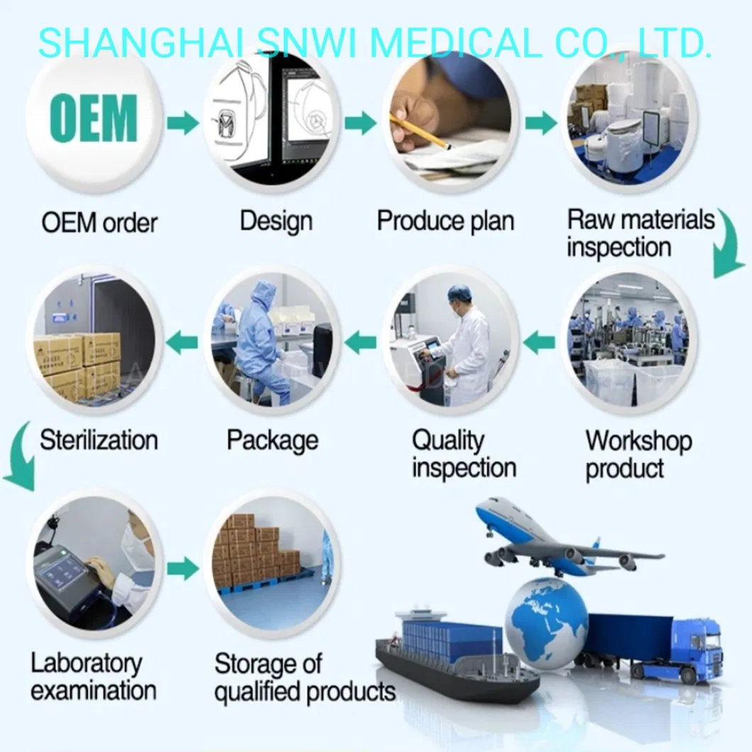 CE &amp; ISO Disposable Medical Supply PVC Nasal Oxygen Cannular for Hospital Use