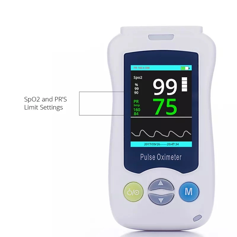 Pet SpO2 Monitoring Handheld Veterinary Blood Oxygen Pulse Oximeter