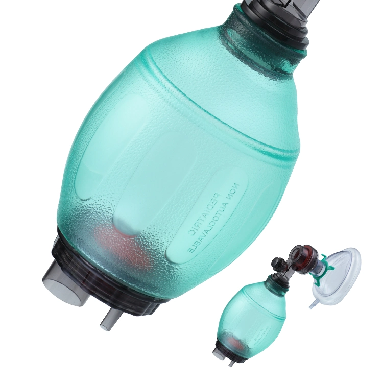 Medical Level SEBS Material Oxygen Resuscitator with CE Certificate