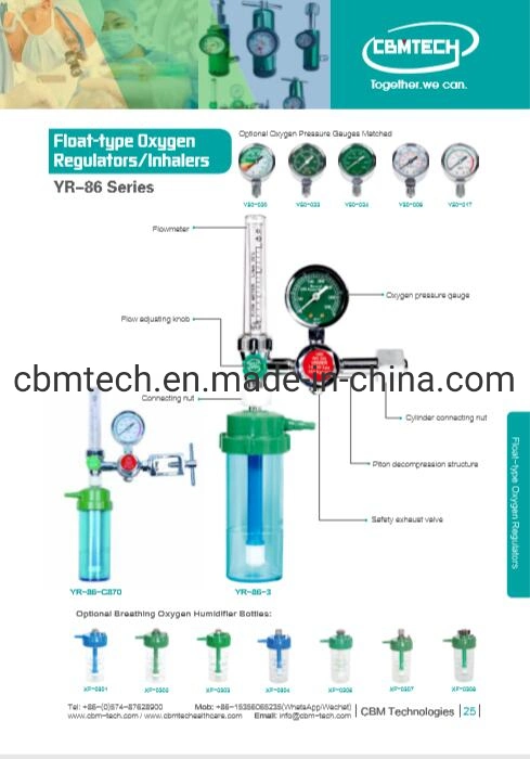 Medical Oxygen Cylinders and Oxygen Regulators