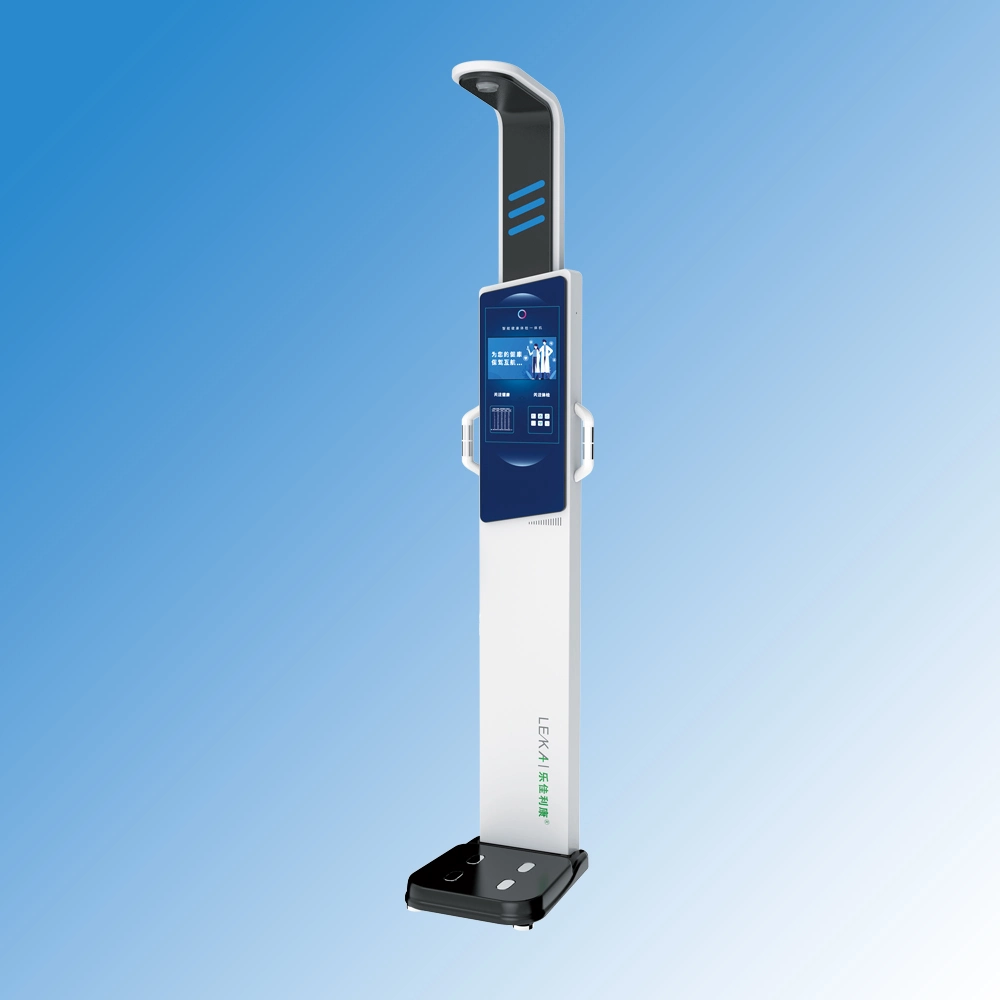 Medical Hospital Standing Scale Height Weight and Fat Health Check-up Machine