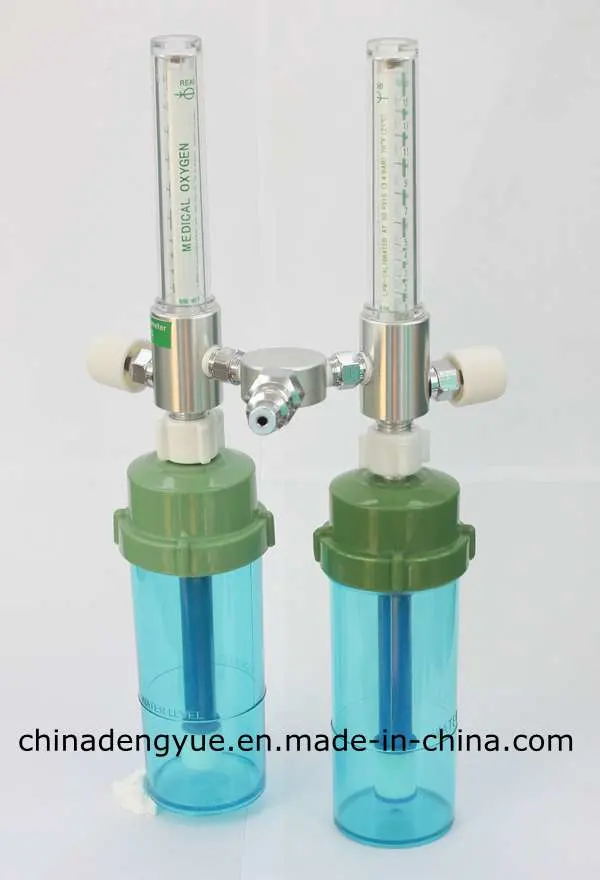 Wall Mounted Medical Oxygen Regulator Flow Meter