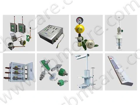 Aluminum Body Oxygen Flowmeters with Humidifier Bottles