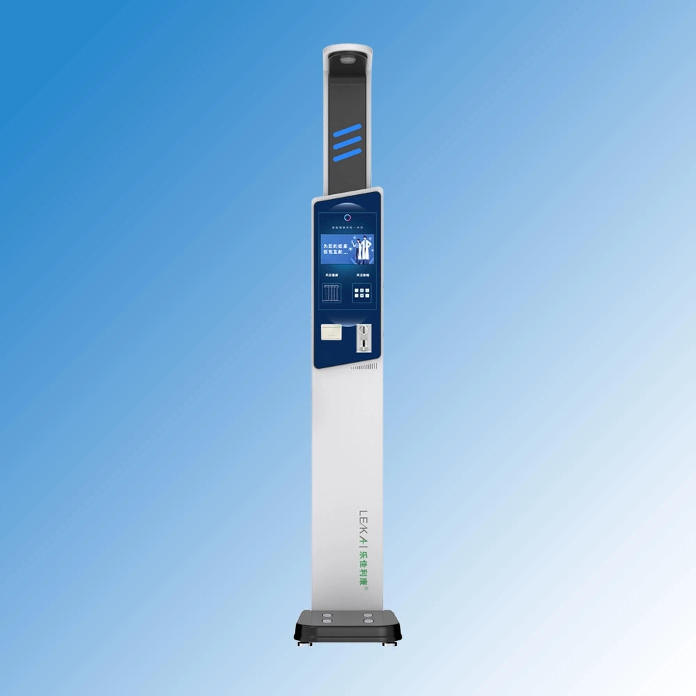 Medical Hospital Standing Scale Height Weight and Fat Health Check-up Machine