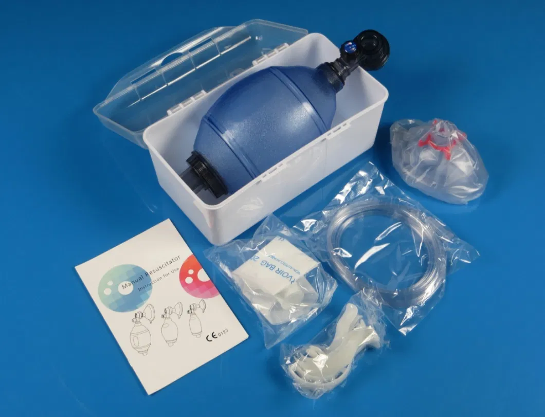 Medical Ambu Manual Oxygen Resuscitator with FDA Ce ISO