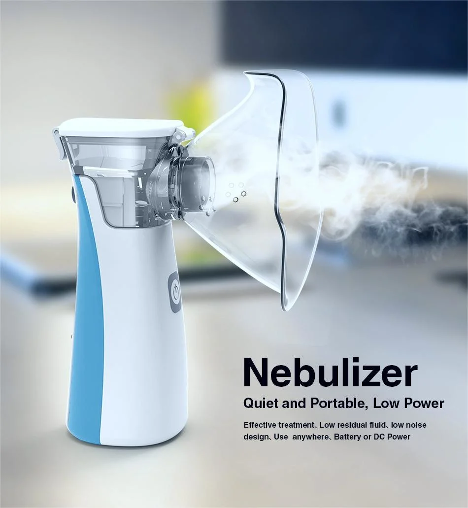 OEM Factory Price Hospital Medical Best Selling Portable Nebulizer Machine Compressor Atomizer with CE ISO for Family Cough Expectorant Inhaler