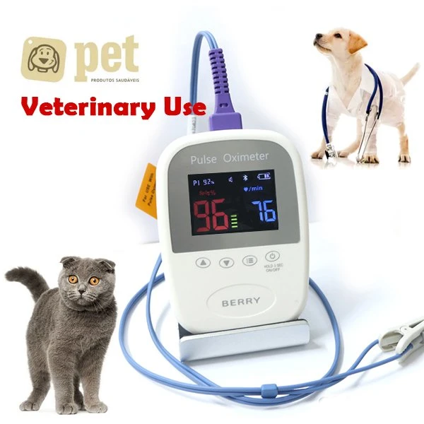 Pet Animal Veterinary Pulse Oximeter Diagnosis Equipment for Sale Wholesale Cow Cat Dog Sheep Use Animal Husbandry