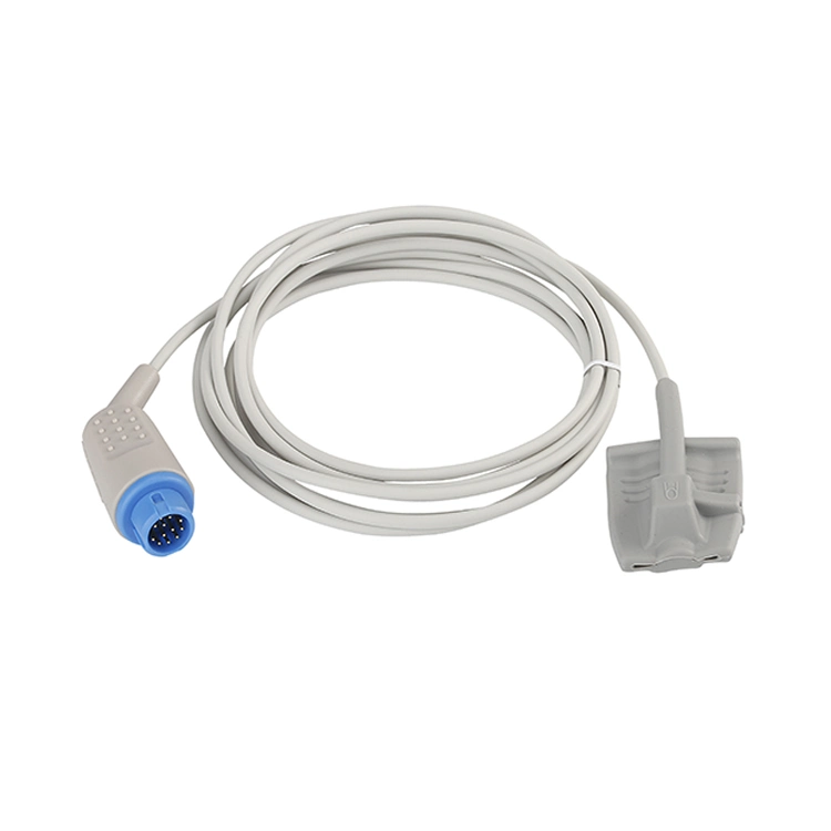 Medical Soft SpO2 Sensor with Finger Tip Compatible for Philips 8pin