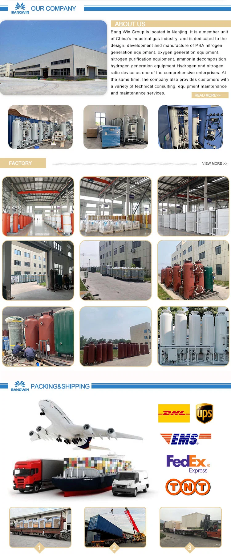 Medical Psa Nitrogen Gas Plant N2 Cylinder Filling Equipment