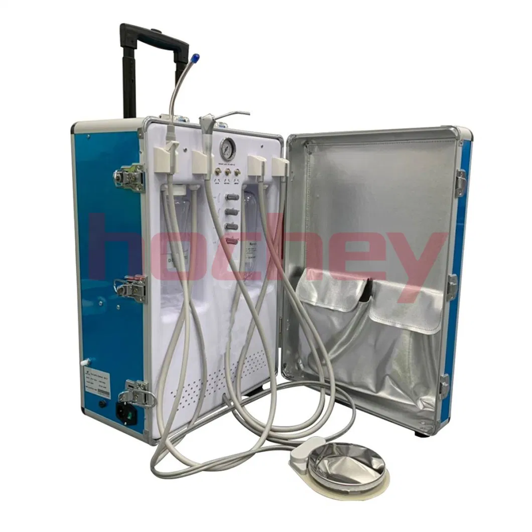 Hochey Medical Factory Mobile Dental Portable 3 Way Syringe Unit Portable Set Dental Chair