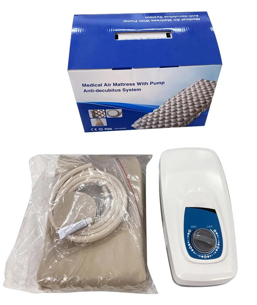 Medical Anti Bedsore Decubitus Alternating Pressure Inflatable Air Mattress for Hospital Bed