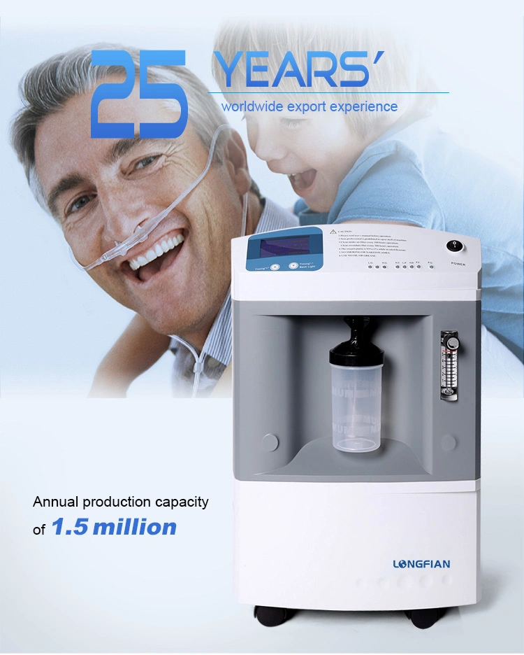 Longfian 8 Liter Portable Medical Oxygen Machine