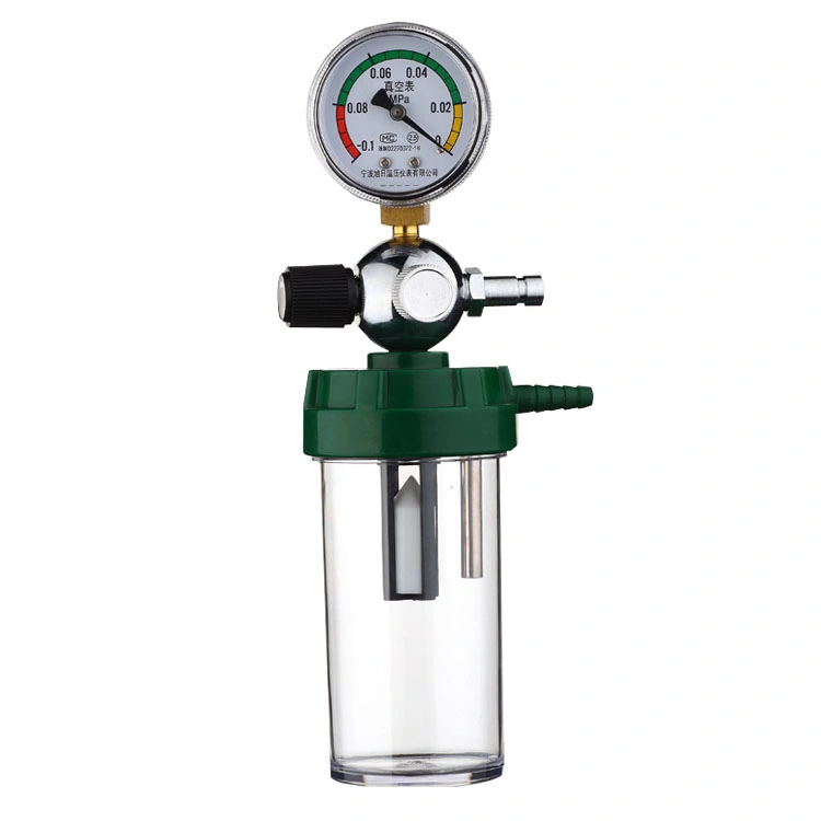 Hospital Medical Vacuum Suction Bottle Oxygen Regulator Gas