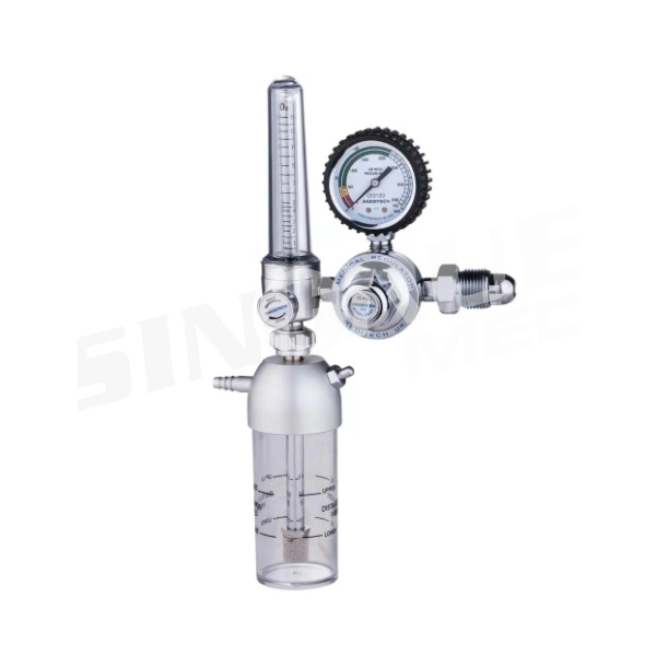 Medical Oxygen Pressure Regulator with Humidifier