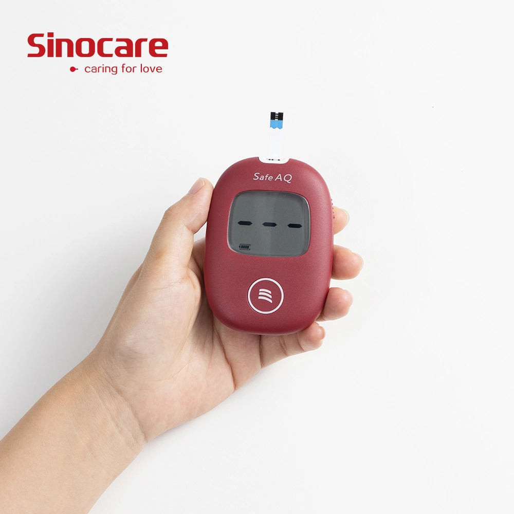 Sinocare Non Invasive Glucose Meter Free Glucose Monitoring Sensor Diabetic Test Strips Blood Glucose Test Strips