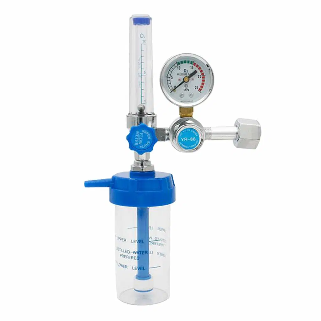 Hospital Medical Oxygen Regulator, Cga540 G5/8 Oxygen Pressure Regulator