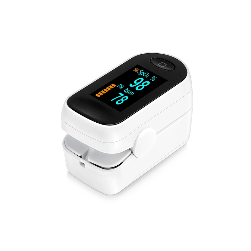 Four Direction Adjustable Finger Pulse Oximeter SpO2 Monitor Fingertip Oxygen Monitor