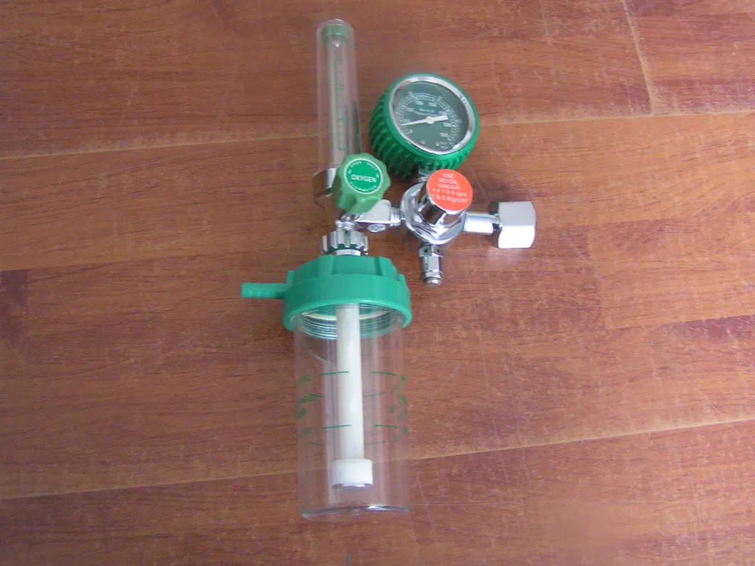 Lw-Flm-6 Oxygen Flowmeter with Regulator and Humidifier