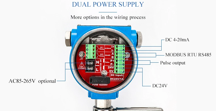 High Accuracy 4-20mA Oxygen Flow Meter