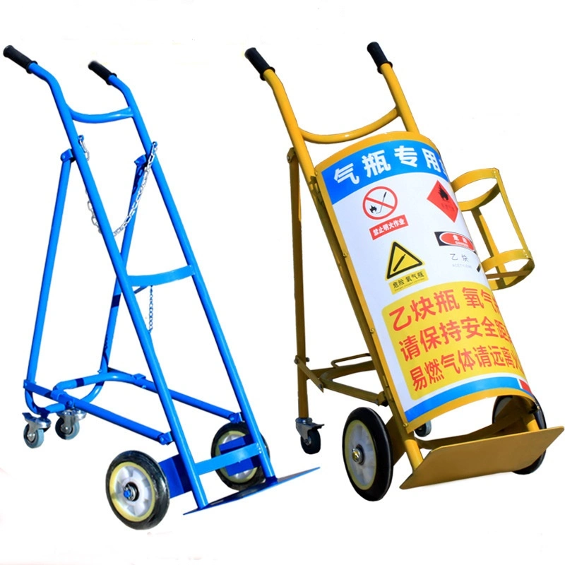 Hospital Cylinder Cart Single and Double 40L Oxygen Cylinder Cart