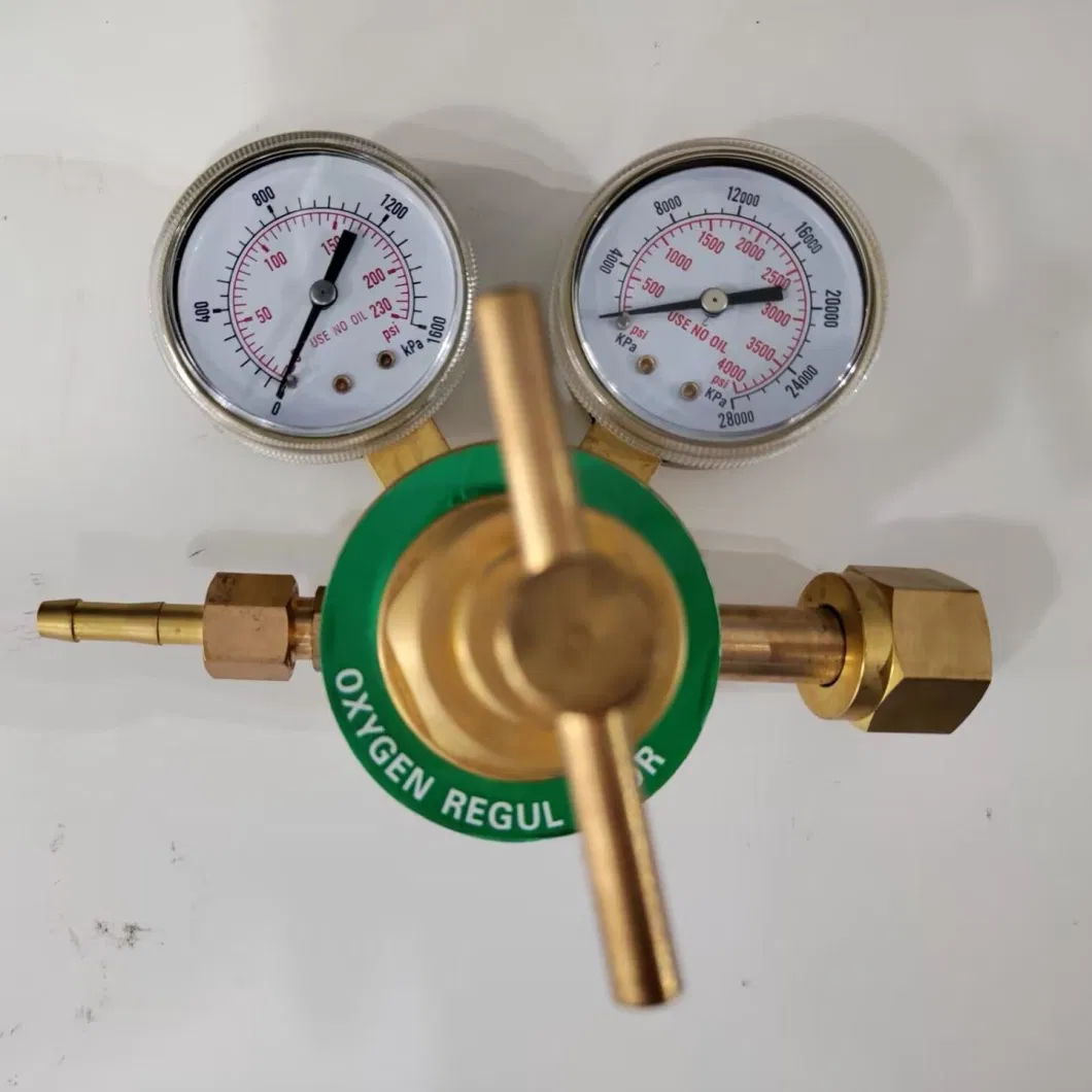 Forterra Brass Oxygen Medium High Pressure Regulator for Welding