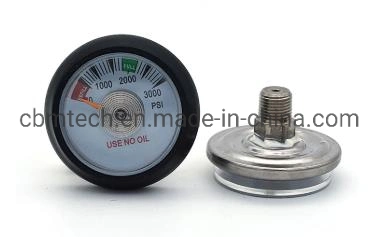 Medical Oxygen Pressure Gauge for Click-Style Regulators