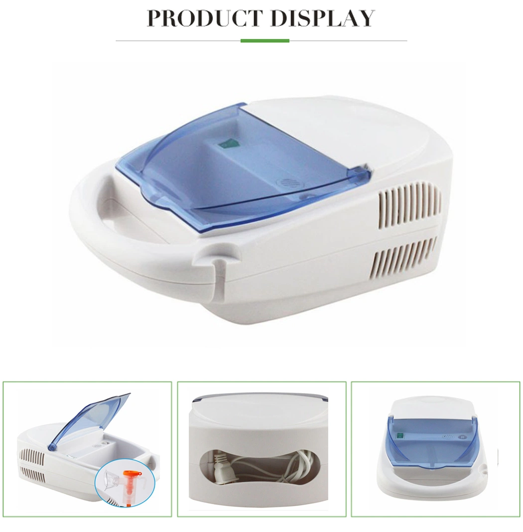 Atomizer Asthma Compresor CE &amp; ISO Approved Nebulizer Machine