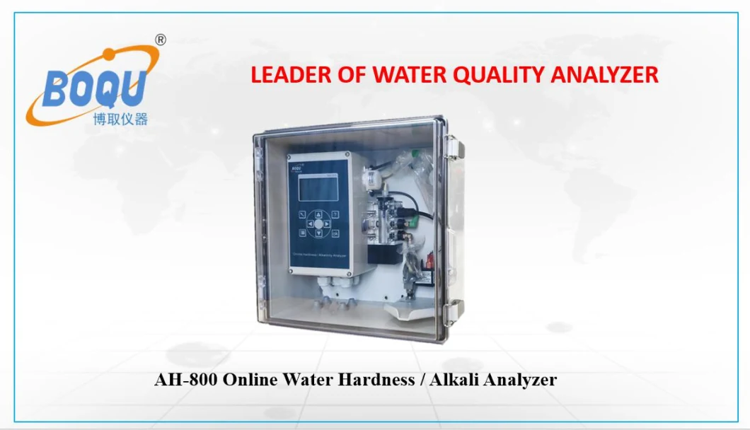 Boqu Ah 800 Online Water Hardness Analyzer Measure Calcium Hardness and Magnesium Hardness in Water