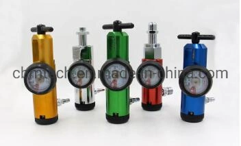 Bull Nose Cga540 Click Style Medical Oxygen Cylinder Regulators