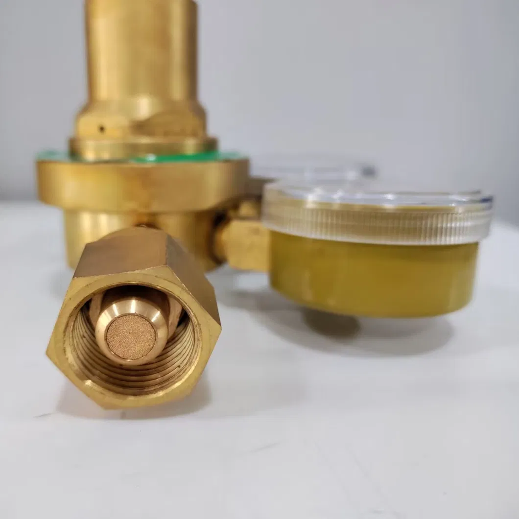 Forterra Brass Oxygen Medium High Pressure Regulator for Welding