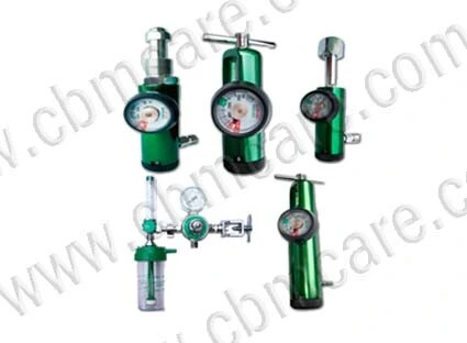 Pin Index Oxygen Regulator with Two Check Valves