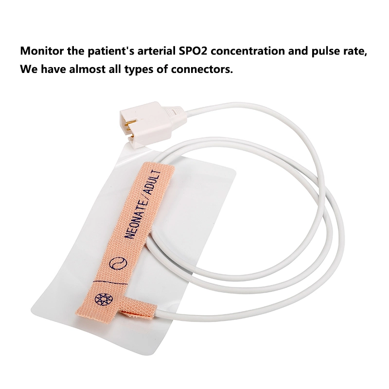 Disposable SpO2 Sensor Probes for Adult and Neonate for Nellcor