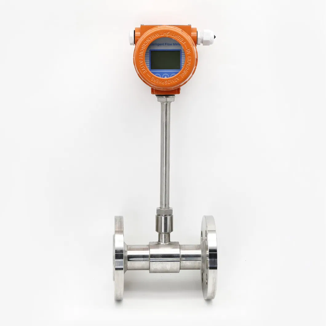 Plug in Connection of Hot Gas Mass Flowmeter to Measure Compressed Air, Oxygen, Nitrogen, Natural Gas, Manufacturer