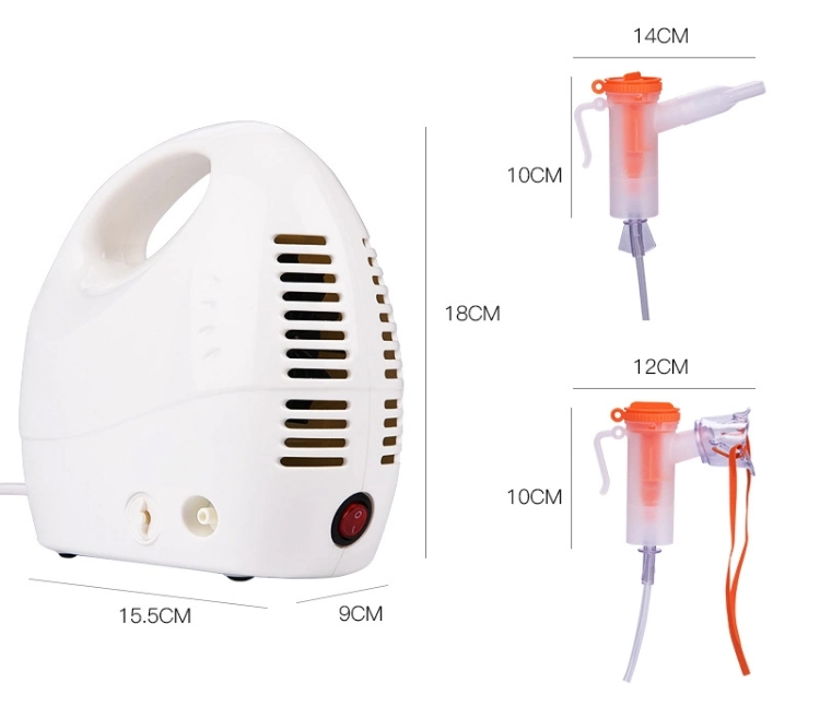 High Quality Portable Piston Compressor Nebulizer for Children Ultrasonic Medical Portable Asthma Inhaler Nebulizer Manufacturer