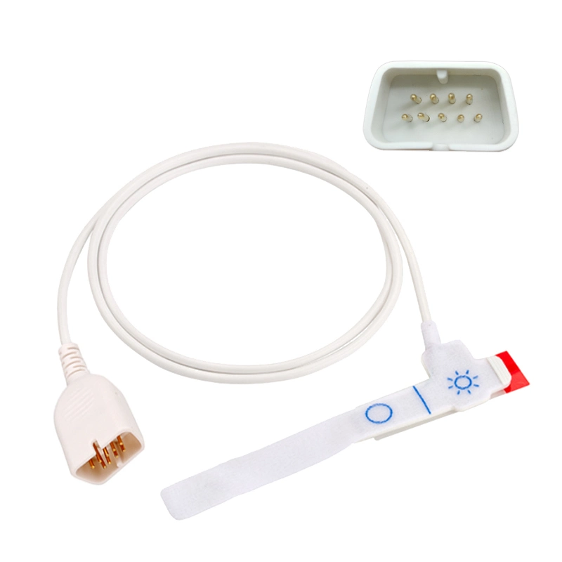 White Foam SpO2 Sensor Probes for Nihon Kohden