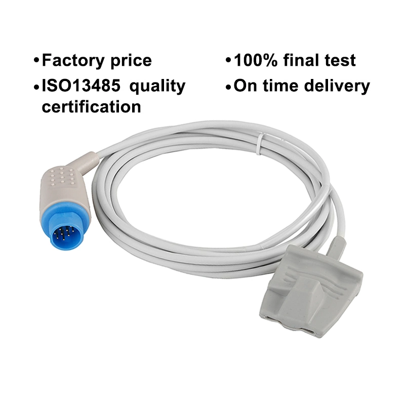 Medical Neonate Wrap SpO2 Sensor Probes for Nihon Kohden 14p