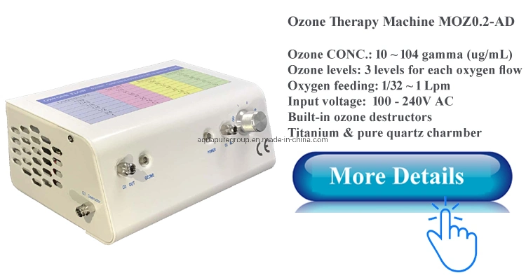 Aquapure Ozone Catalyst Medical Ozone Devices 10-100mg/L Adjustable with Oxygen