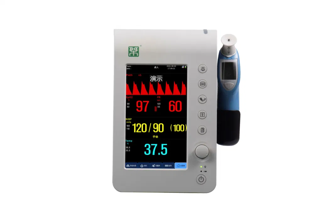 Unique Blood Oxygen Technology Vital Signs Monitor