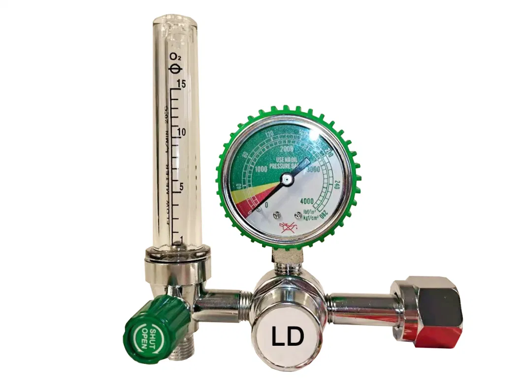 Cga540 Qf-2c High Quality Low Price Hospital Medical Oxygen Regulator with Flowmeter