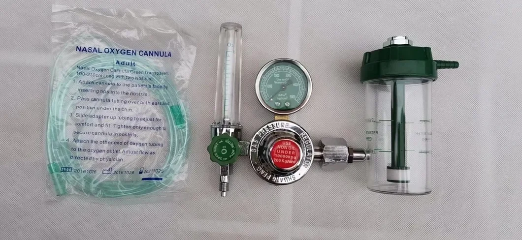 Mox Gas Oxigen Flow Meter Regulator for Connector Medical Oxygen Regulator