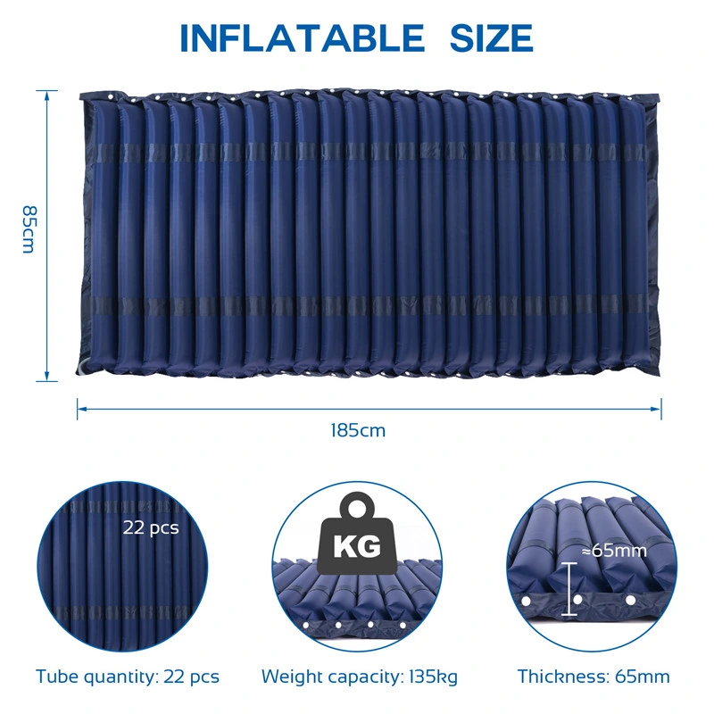 Inflatable Medical Anti-Decubitus Bedsore Pressure Air Mattress Strip Air Mattress Hospital Bed with Pump Inflatable Mattress