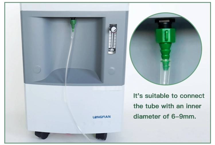 Oxygen Concentrator Used Christmas Tubing Connector with Green Color