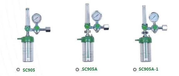 Medical Gas Regulator/Oxygen Pressure Regulator with Humidifier (SC-YZ002)